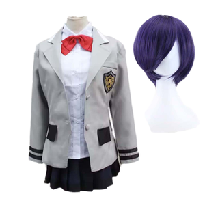 Costume de cosplay pour femme adulte, uniforme scolaire d'<span class=keywords><strong>Anime</strong></span> <span class=keywords><strong>Tokyo</strong></span> <span class=keywords><strong>Ghoul</strong></span>, Touka Kirishima, ensemble de costumes en polyester AOKG-067 - Product Image 4