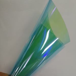 1.52*30m coloré voiture fenêtre verre décoration caméléon <span class=keywords><strong>Film</strong></span> isolation thermique IRR 92% Uv preuve 70% VLT violet <span class=keywords><strong>Cameleon</strong></span> fenêtre teinte - Product Image 5