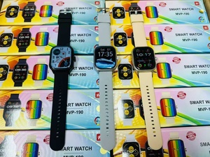 Mới Đến MVP-190 Màn Hình Cảm Ứng Tùy Chỉnh Quay Số Thông Minh Đồng Hồ Bt Cuộc Gọi Phụ Nữ Tập Thể Dục Không Thấm Nước Android Reloj Smartwatch Mvp190 - Product Image 2