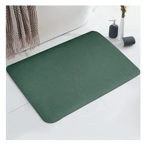 Diatomeeënaarde Badmat Dunne Badmat Badkamer Tapijten Antislip Super Absorberende Quick Dry Wasbare Fit Onder Deur voor Badkamer