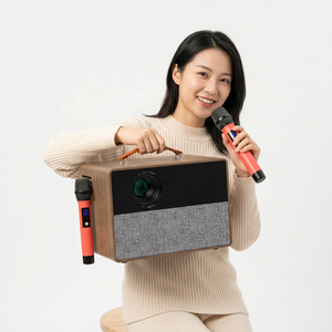 โปรเจคเตอร์ KTV 1080P LCD พร้อมหูหิ้ว ลำโพงในตัว เสียงสเตอริโอ HIFI โฮมเธียเตอร์แบบพกพา 2500 ANSI ลูเมนส์ ระบบแอนดรอยด์ - Product Image 4