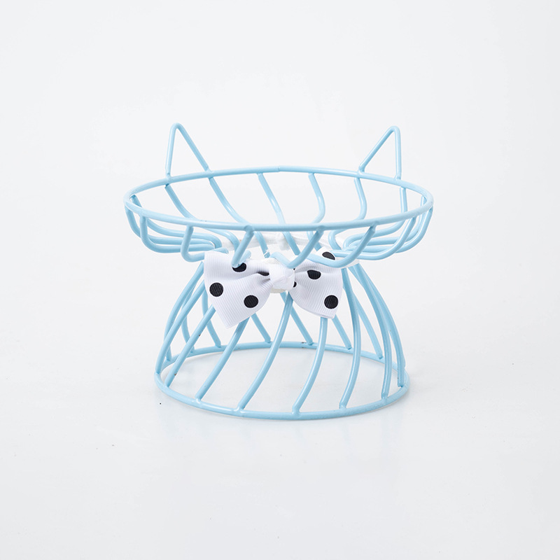 Soporte individual para lazo azul.