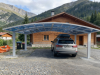 Cochera de Aluminio y Estructura Metálica de Alta Calidad, Impermeable, para Exportación, para Compradores Mayoristas Globales