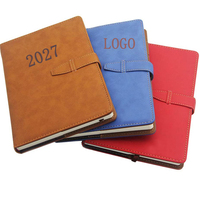 Carnet de planification quotidienne pour cadeaux d'entreprise, agenda hebdomadaire 2026, agenda 2027 et calendrier