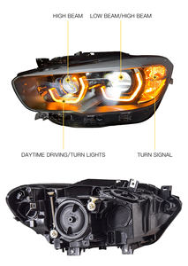 MJ para <span class=keywords><strong>BMW</strong></span> Serie 1 F20 Faros delanteros LED 2015-2018 Actualización de luz delantera para <span class=keywords><strong>118i</strong></span> 120i 12V Autopartes - Product Image 5
