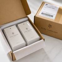 Étiquettes personnalisées en papier pour vêtements, découpées sur mesure, avec logo de marque, code-barres et étiquettes d'entretien pour la mode, vente au détail, vente en gros et fournisseur en vrac