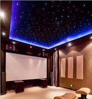 Solutions de conception graphique à réduction de bruit élevée, design moderne, ciel étoilé, pour chambres à coucher, salles de cinéma à domicile, hôtels