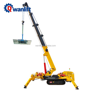 Grue araignée sur chenilles <span class=keywords><strong>Mike</strong></span> en promotion, 8, 10 et 12 tonnes, portée de levage 24m, avec flèche de rehaussement et nacelle de travail - Product Image 5