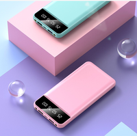 Batteries externes personnalisées à motif de dessins animés, ultra-minces, haute capacité, très populaires, 5000 mAh