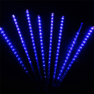 30cm 8 Tube Icicle Snow <strong>Fall</strong> Cascading Fairy <strong>Light</strong> Falling Rain Decoration <strong>Light</strong> Waterproof LED Meteor Shower <strong>Lights</strong> - Product Image 3