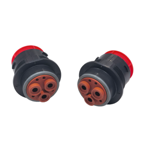 Conector Circular en Línea Deutsch HDP24-24-7PN-C038 Serie HDP20 de 7 Pines, Receptáculo Serie HDP 24 con Carcasa y <span class=keywords><strong>Sello</strong></span> - Product Image 1