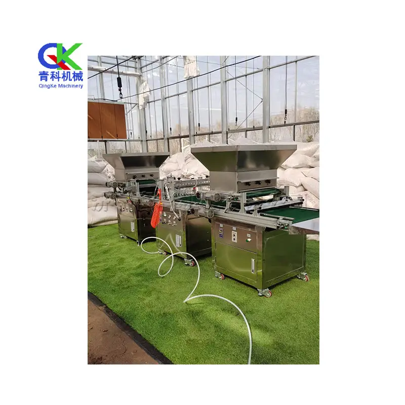 Bloemzaadbak Planter Machine Lijn Met Gemengde Functie/Voedingsapparaat/Waterstation Voor Kas
