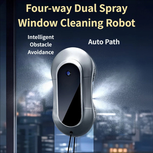 Robot Limpiacristales Automático con Control Remoto, Tanque de Agua de Gran Capacidad, Eliminación de Manchas Difíciles, Limpiador de Vidrios con Control por Aplicación IA - Product Image 5