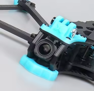 Foxeer MEGA 7-Inch 305mm Wheelbase FR DC Frame Carbon Fiber <b>Drone</b> Kit Brace Thickness 4mm for FPV <b>RC</b> Racing DIY - Product Image 5