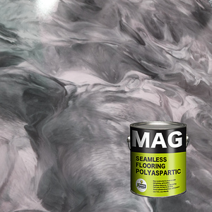 Kim loại Epoxy polyaspartic polyurea nhựa nhà để xe Patio tầng lớp phủ Top Coat nhựa Kit - Product Image 2