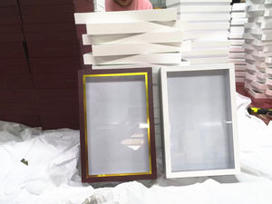 Couvercle en verre transparent de différentes tailles boîtes entomologiques en bois <span class=keywords><strong>boîte</strong></span> <span class=keywords><strong>d</strong></span>'affichage papillon insecte plâtré avec un tissu de reliure - Product Image 6