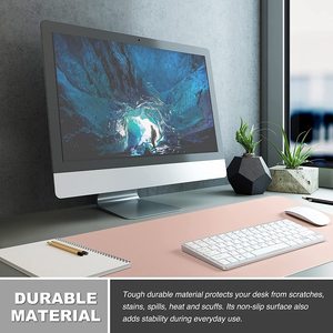 Tapis de bureau Tabletex en cuir PU PVC imprimé de taille personnalisée <span class=keywords><strong>antidérapant</strong></span> protecteur de jeu tapis de <span class=keywords><strong>table</strong></span> de bureau tapis de souris - Product Image 5