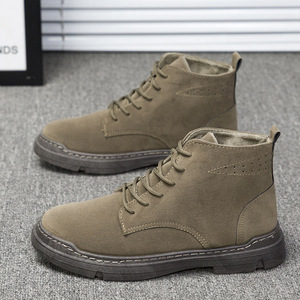 Calzado Masculino Casual de Diseño, Apto para Todas las Temporadas, de Alta Calidad, con Cordones, Botas Altas Modernas - Product Image 4
