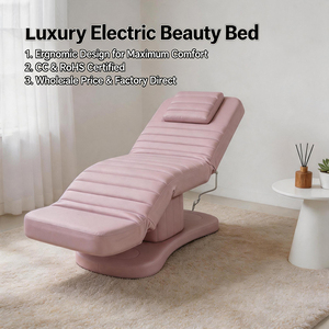 Professional Massage Table Bed Electric Spa Bed Table De Massage Professional Table Massage for Salon Therapy Relaxation - Product Image 1