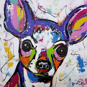 Póster <span class=keywords><strong>de</strong></span> Arte <span class=keywords><strong>de</strong></span> Animal <span class=keywords><strong>de</strong></span> Graffiti para decoración del hogar, imágenes <span class=keywords><strong>de</strong></span> pared en lienzo Pop <span class=keywords><strong>de</strong></span> calle para habitación <span class=keywords><strong>de</strong></span> bebé, <span class=keywords><strong>Pug</strong></span> - Product Image 6