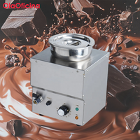 Petit Bain-Marie de Table en Acier Inoxydable, Chauffe-Sauce Commercial Électrique, Capacité 4L-20L, Économie d'Énergie, Arrêt Automatique