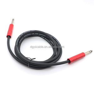 B-Gauge TRS Patch <strong>Cables</strong> - 6mm O.D Starquad <strong>Cable</strong>. Moulded Ends 1ft / 1.5ft / 2ft / 3ft / 4ft - Product Image 4