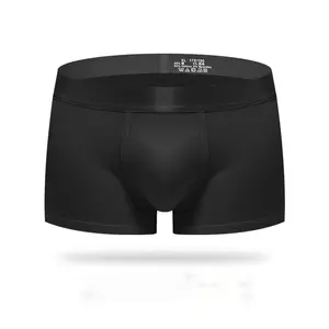 OEM Custom Logo Male Print Designer Plain Blank Sublimation Polyester Spandex Boxer Short Briefs Men's Underwear Product
