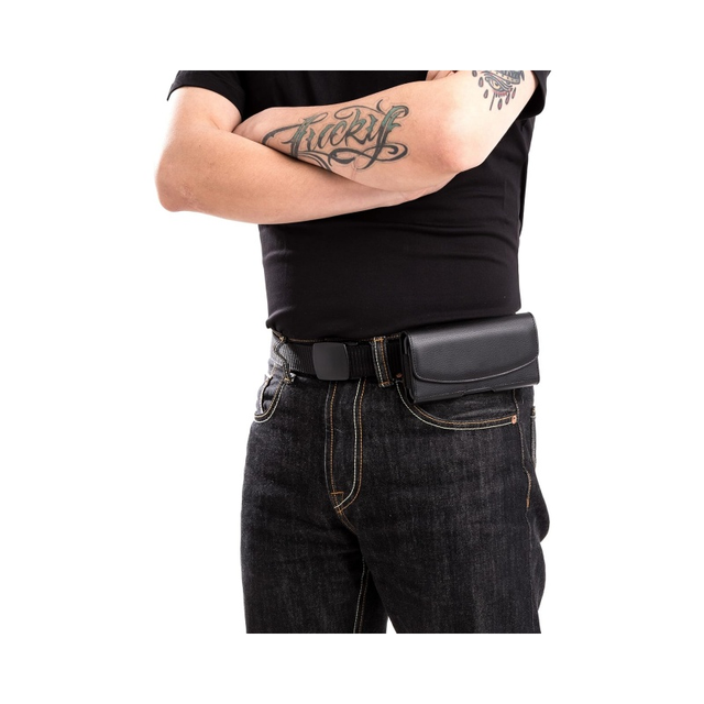 Mobile Phone Holster, PU Leather Belt Clip Case for 6.3 Inch Smartphones