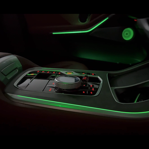 Altoparlante con Luce Ambientale Illuminata per BMW X5 G05 X7 G07, Altoparlante Bass per Porte Anteriori e Posteriori con Copertura Illuminata per Interni Auto - Product Image 4