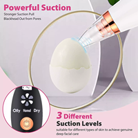 Nouvel arrivage aspirateur électrique, Kit de dissolvant d'acné, nettoyage des pores de la peau, tête blanche, Machine d'élimination des points noirs