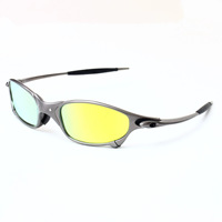 Nouvelles lunettes de soleil polarisées à monture métallique couleur sable, unisexes, mode, sport, protection UV400