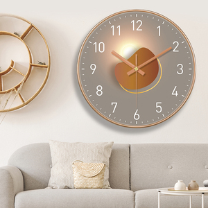 <span class=keywords><strong>Horloge</strong></span> <span class=keywords><strong>murale</strong></span> moderne en plastique à quartz, affichage à <span class=keywords><strong>aiguilles</strong></span>, motif nature morte, style antique silencieux, alimentée par piles, pour salon - Product Image 2