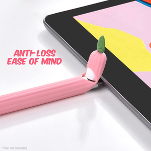Housse pour stylo Apple, nouvelle collection d'écouteur HOCAYU, en Silicone, joli dessin animé, manches de protection pour crayon Apple, 2ème génération - Product Image 5