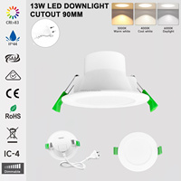 Downlight Australie Nouvelle-Zélande Standard TRI 3CCT 90mm IP44 Spot LED down Light SAA Dimmable Aluminum Home Hotel Spot light Lamp