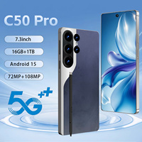 Teléfono Inteligente Camon 50 Pro 5G en Oferta, Octa Core, 16GB+1TB, Android 15, Pantalla OLED de 7.3 Pulgadas, GPS, Reconocimiento Facial, Doble SIM