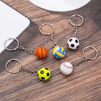 Llavero Deportivo de Goma Resistente ZP, Baloncesto, Fútbol, Béisbol, Logotipo Personalizado para Aficionados, Recuerdo, Regalo Promocional, Soporte para Llaves