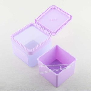 Botella de plástico de 300g, superventas, forma cuadrada, embalaje cosmético, Material PP para el cuidado de la cara - Product Image 3
