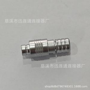 Connecteur d'aviation XS6 2 broches mâle 12mm boîtier mat 500V 10A miniature à connexion rapide push-pull autobloquant - Product Image 2