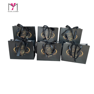 Sacs d'emballage pour perruques MUYANG avec logo personnalisé et nœud papillon pour extensions de cheveux naturels - Product Image 1