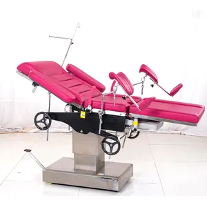 SNMOT5500C Women Giving Birth Operating Table Tilt Table Electric Physio therapy Equipment Labor Ldr Delivery Bed