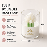 Großhandel Blumenförmige Duftkerzen aus Sojawachs Geschenkset Luxuskerzen Partyfavors für Heimdekoration Versandfertig