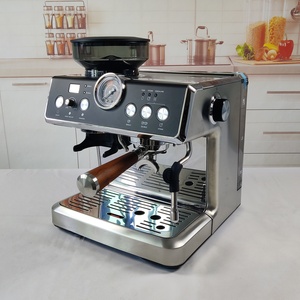 Machine à café expresso professionnelle commerciale portable automatique 3-en-1 20 bars avec système du grain à la tasse, modèle intelligent, best-seller - Product Image 3