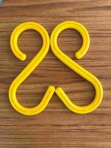 150mm và 218mm nhiệm vụ nặng nề chống cháy cáp nhựa & dây hỗ trợ <span class=keywords><strong>S</strong></span> Móc Treo Tường Gắn - Product Image 5