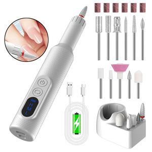 <span class=keywords><strong>Ponceuse</strong></span> à <span class=keywords><strong>Ongles</strong></span> Électrique Rechargeable par USB à Haut RPM pour le Vernis à Gel, Machine de <span class=keywords><strong>Manucure</strong></span> Sans Fil avec Affichage LED - Product Image 3