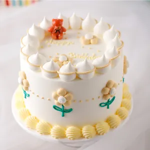 定制派对用品逼真人造婚礼蛋糕展示模型仿真生日蛋糕摄影道具
