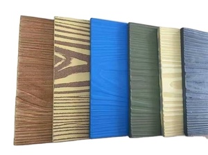 Panneau en fibrociment à grain de bois ignifuge, sans amiante, renforcé, isolation thermique, résistant à la chaleur - Product Image 4