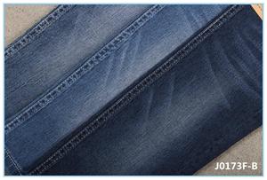 Telas de Mezclilla Elásticas de Algodón Suave con Tejido Especial en la Parte Posterior de Color para Confección de Jeans - Product Image 5