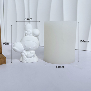 Moule <span class=keywords><strong>en</strong></span> silicone pour figurine <span class=keywords><strong>en</strong></span> plâtre à peindre soi-même - Moule 3D <span class=keywords><strong>de</strong></span> personnage <span class=keywords><strong>de</strong></span> dessin animé pour l'artisanat des enfants, la fabrication <span class=keywords><strong>de</strong></span> résine et <span class=keywords><strong>de</strong></span> bougies parfumées - Product Image 6