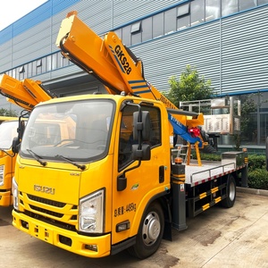 Nueva Camioneta Elevadora Aérea Diésel ISUZU de 28M 32m con Estabilizadores Reforzados y Pluma Telescópica para Trabajos en Altura, Precio de Fábrica OEM - Product Image 3