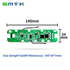 Carte de protection intelligente <span class=keywords><strong>SmartTech</strong></span> série 8 15A, communication I2C, basée sur TI K64, 140x34x7mm - Product Image 5